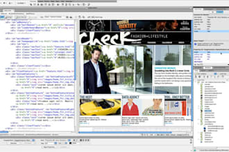 create a small personal website for you using dreamweaver