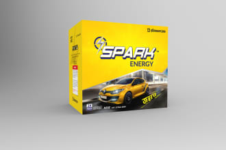 3d render your product box