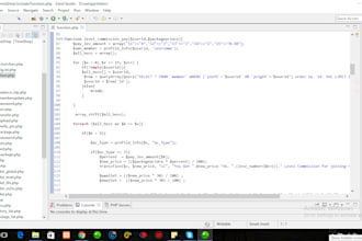 write custom php script or code for you