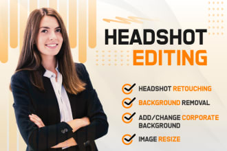 retouch your headshot photo