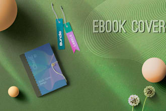 create a 3d realistic cover book and also i can design your coverbook