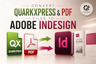 convert quarkxpress and PDF files to adobe indesign