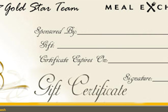 make gift vouchers for your event