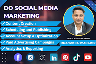 do social media marketing