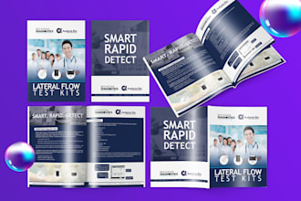 design business brochure, company profile, annual report, booklet, proposal
