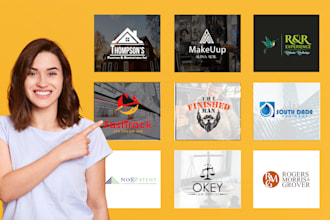 design professional logo with unlimited revision