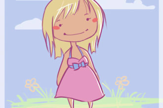 draw you an adorable person