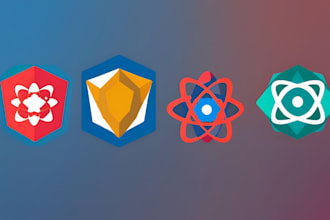 develop and fix react, angular, vue, ionic any js work