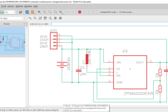 design high quality schematics in eagle cad and prepare a factory ready pcb