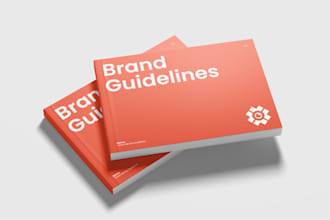 design a corporate brand identity and brand guidelines