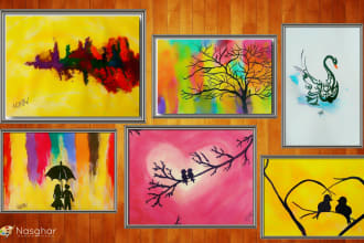 do any type of hand painting