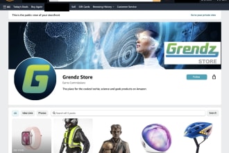 list your amazon USA product on our popular amazon store page