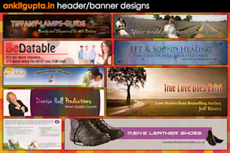 design header for your wordpress website