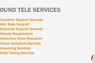 be your inbound call mangement center 5 calls