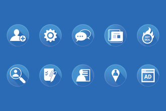 design professional app icons, web icons and icon sets