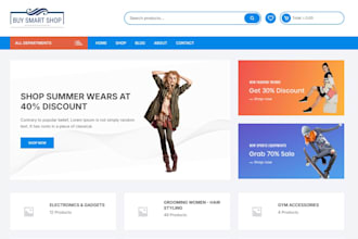 design a mobile responsive ecommerce website