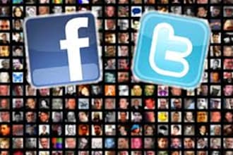 promote your website,link etc to 250k people on facebook and twitter