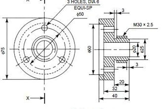 make autocad engineering drawing