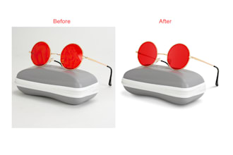 do glasses photo editing retouching and cleanup