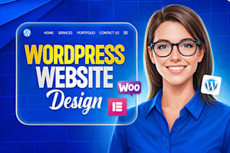 build responsive clean and modern wordpress website design