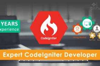 fix, code, customize, develop codeigniter php project