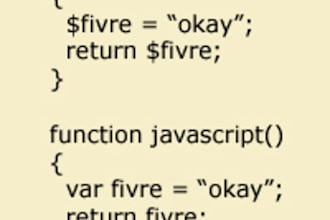 write either php or javascript function less than 51 lines