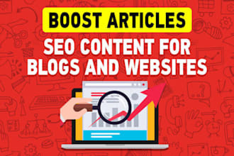 write best SEO articles and blog posts to appear more on google search