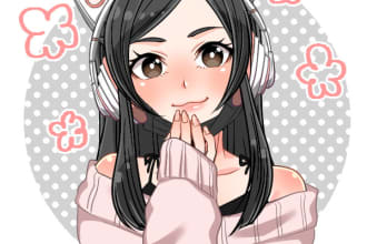 say anything in an anime styled voice