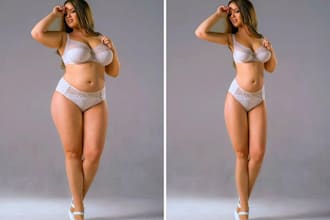 lose weight with photoshop