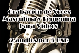 record audios to your videos