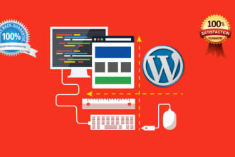 create, customize, rebuild or revamp wordpress website
