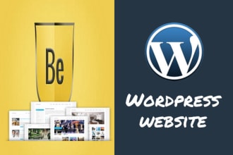 make professional wordpress website or blog