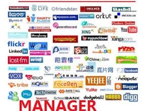 be your Social Media MANAGER for 20 minutes