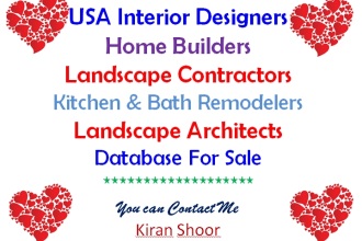 provide USA interior designers and decorators database