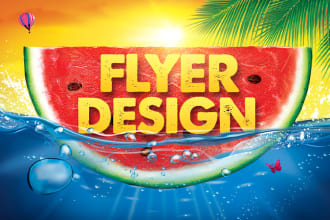 design flyer, poster, or any other graphic design