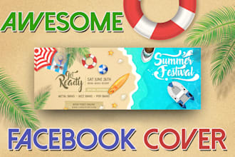 design an awesome social media cover