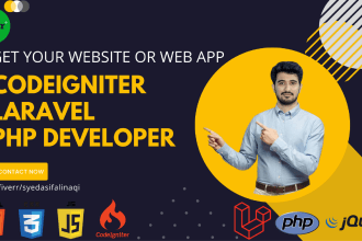 fix bugs, or develop PHP, codeigniter, laravel website and web app