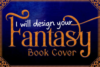 create an epic fantasy book cover