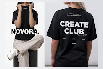 create premium minimalist t shirt designs