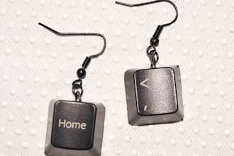 send you a pair of keyboard earrings