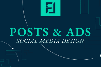 create stunning custom social media posts and ads