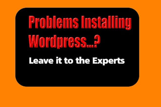 install wordpress blogging/website platform and a theme, plugins and legal pages