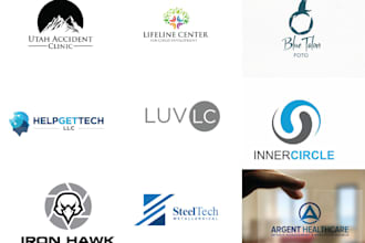 do simple professional creative modern logo design