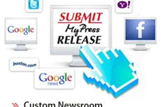 manually Submit Your Press Release with 1 Video or Pic and 3 Anchor Text Links