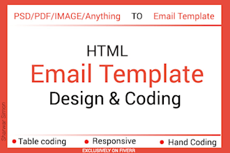 design responsive email template