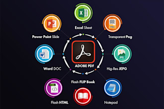 convert PDF to other formats and other formats to pdf