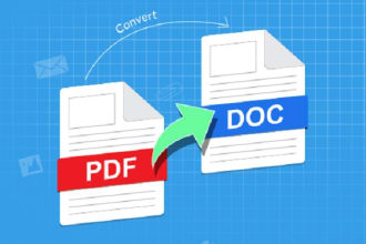 convert PDF documents to word