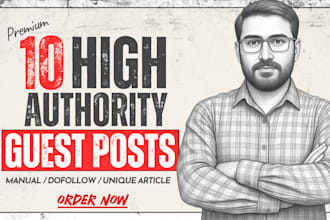 do high da guest post backlinks with SEO quality guest posting service
