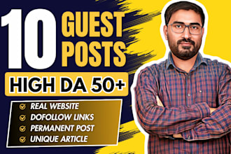 do high da guest post backlinks with SEO quality guest posting service
