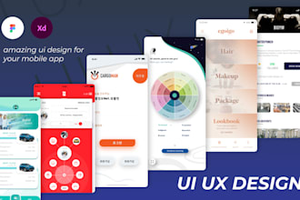 create mobile UI UX for your app